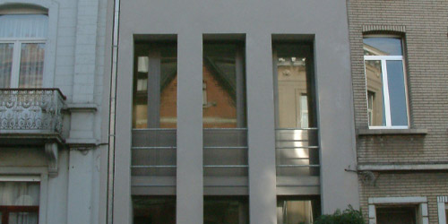 Transformation d'un immeuble pour la Commune de Schaerbeek (2004)